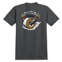 Spitfire Tee Burnout Charcoal image