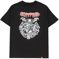 Spitfire Tee Demon Gate Black/Red image