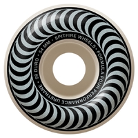 Spitfire Wheels F4 99D Classic Swirl Black/Silver 54mm image