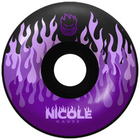 Spitfire Wheels F4 99d Radial Kitted Hause 54mm Black image