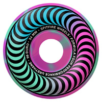 Spitfire Wheels F4 99d Classic Pink/Teal Swirl 54mm image