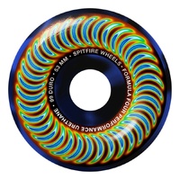 Spitfire Wheels F4 99D Classic Radioactive 53mm Blue/Black Swirl image