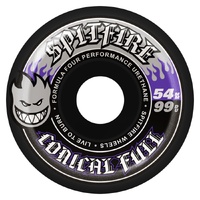 Spitfire Wheels F4 99D Conical Full Black 54mm image