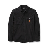 Brixton Shirt Bowery Fleece LW Arctic Stretch Black image