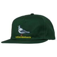 Antihero Hat Lil Pigeon Forest Green/Yellow image