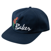 Baker Hat Roses Navy Snapback image