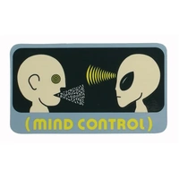 Alien Workshop Sticker Mind Control 7.5 cm image