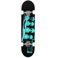 Alien Workshop Complete Abduction Black/Teal 7.5 Inch With image