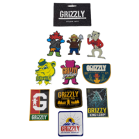 Grizzly Sticker Assorted Seasonal 10 Pack image