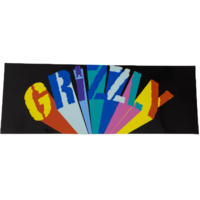 Grizzly Sticker Colour Wheel 8 Inch image