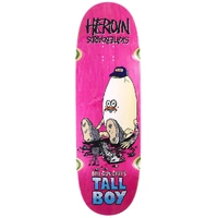 Heroin Deck Bail Gun Garys Tall Boy Pink Stain 10.25 Inch Width image