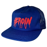 Heorin Hat Drip Trucker Snapback Blue image