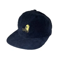 Heorin Hat Egg Corduroy Snapback Navy image