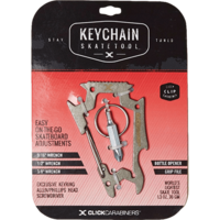 Sk8ology Tool Click Carabiner Silver image