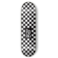 Volume 1 Deck Checker Black/White 8.0 Inch Width image