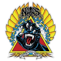 Santa Cruz Sticker Natas Scream Panther 16cm image