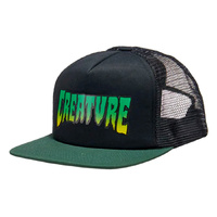 Creature Hat Trucker Logo Black/Green image