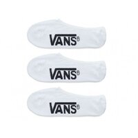 Vans Socks No Show 3pk White US 10-13 image