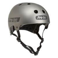 Pro-Tec Helmet Old School Certified Metallic Gunmetal Grey image