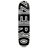 Zero Deck Bold Black/White 8.5 Inch Width image