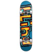 Blind Complete Logo OG Matte Bright Red Teal 7.75 image