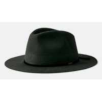 Brixton Hat Packable Wesley Fedora Adjustable Black/Black image