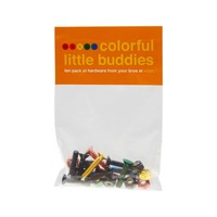 Enjoi Hardware Little Buddies Bolt 10pk Multi Colours image