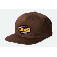 Brixton Hat Osborn MP Snapback Pinecone Brown image