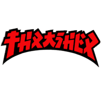 Thrasher Sticker Godzilla Die Cut 3 inch  (Black Outline) image