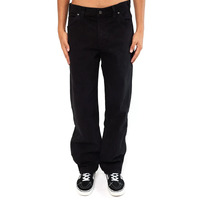 Dickies Pants Relaxed Straight Fit 5 Pocket Denim Jean Rinsed Black image