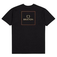 Brixton Tee Alpha Square Black/Straw/Paradise Orange image