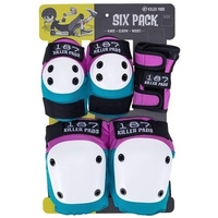 187 Pads Junior Six Pack Teal/Pink image