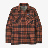 Patagonia Shirt Insulated Midweight Fjord Flannel Ice Caps Burl Red image