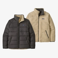 Patagonia Jacket Reversible Silent Down Black image
