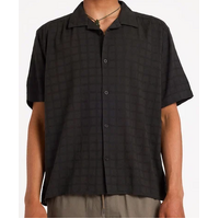 RVCA Shirt SS Vacancy Plaid Black image