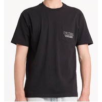 RVCA Tee Fasteners Pocket Black image