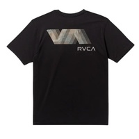 RVCA Tee VA Blur Fill Black image