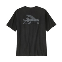 Patagonia Tee Flying Fish Responsibili-Tee Ink Black image