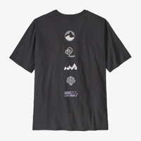 Patagonia Tee Long Way Round Organic Ink Black image