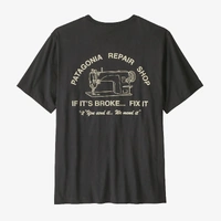 Patagonia Tee Repair Shop Ink Black image