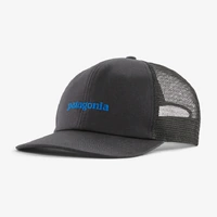 Patagonia Hat Relaxed Trucker Text Logo Ink Black image