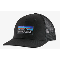 Patagonia Hat P-6 Logo Trucker Black image