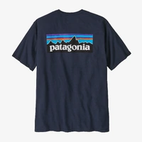 Patagonia Tee P-6 Logo Responsibili-Tee New Navy image