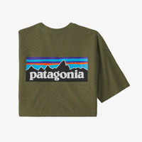 Patagonia Tee P-6 Logo Wyoming Green image