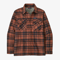 Patagonia Shirt Fjord Flannel Midweight Ice Caps Burl Red image