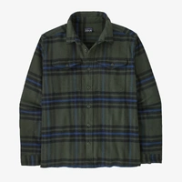 Patagonia Shirt Fjord Flannel Whole Weave Old Growth Green image