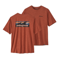 Patagonia Tee Cap Cool Daily Graphic Waters Red X-Dye image