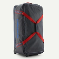 Patagonia Bag Black Hole Wheeled Duffel 100L Smolder Blue/Amanita Red image