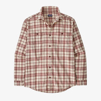 Patagonia Shirt Pima Cotton Channels Burl Red image