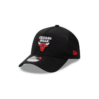New Era Hat 9FORTY A-Frame Chicago Bulls Black/Grey image